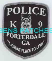GEORGIA,PORTERDALE POLICE K-9 SUBDUED 1